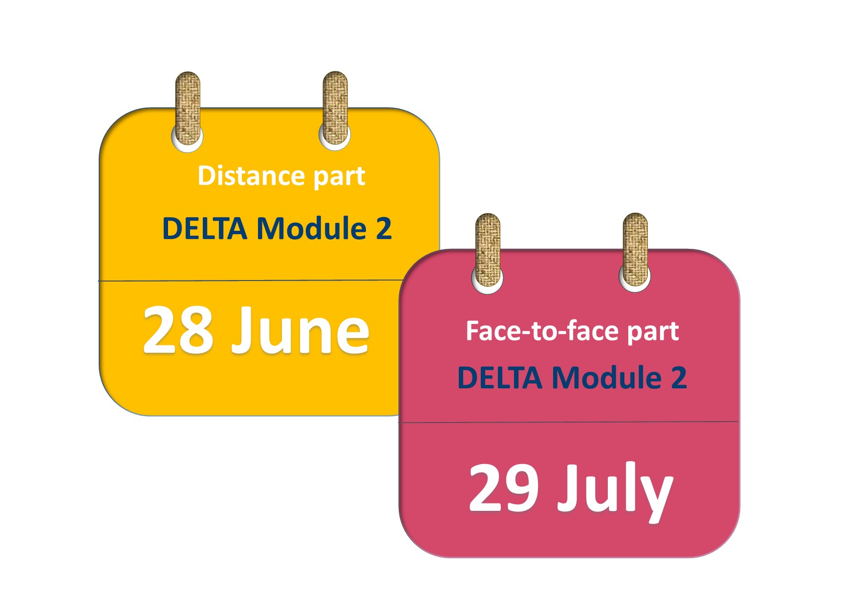 DELTA Module 2 course dates and fees 2024 AVO Language & Examination